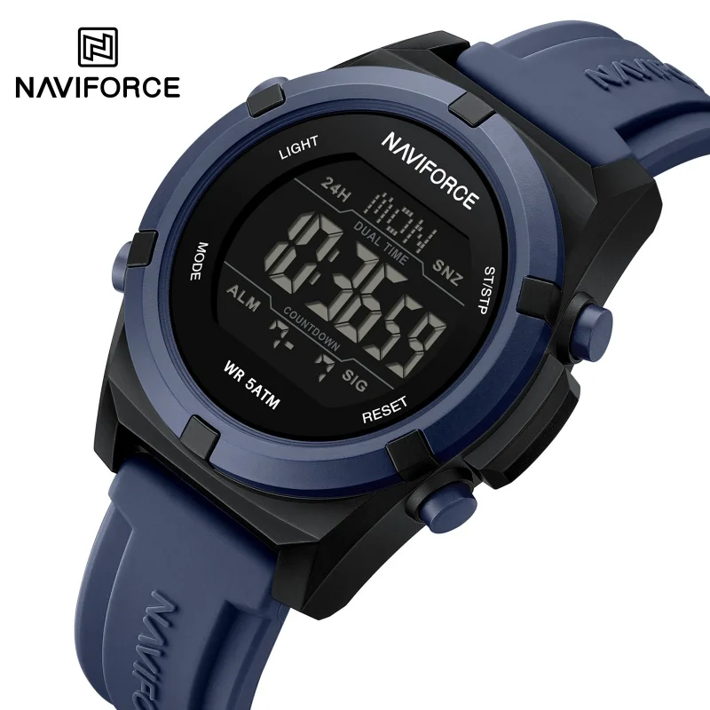 Field Watch Military - Jam Tangan NAVIFORCE 2026 Untuk Pria,