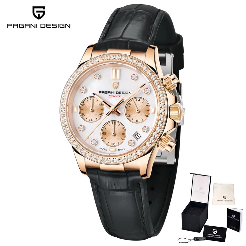 Luxury Watch Quartz - PAGANI DESIGN Jam Tangan Wanita Mewah
