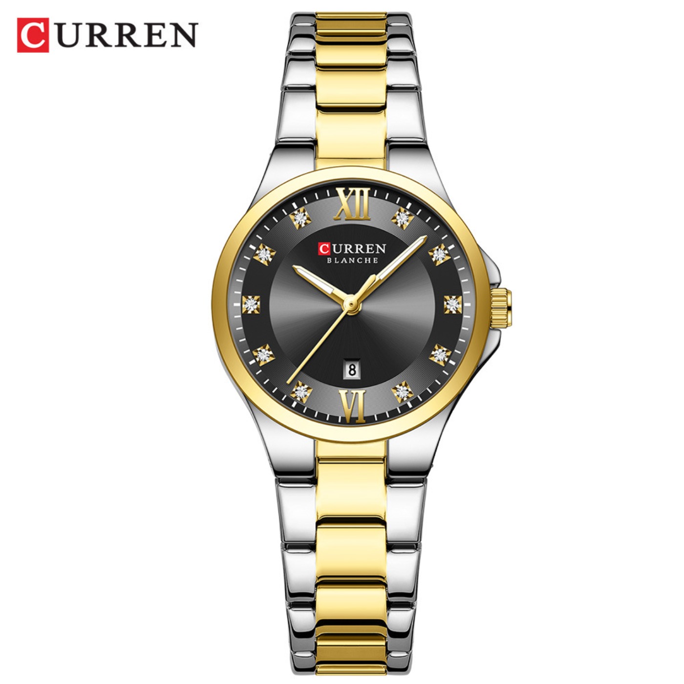Luxury Watch Quartz - CURREN Jam Tangan Merek Mewah Wanita