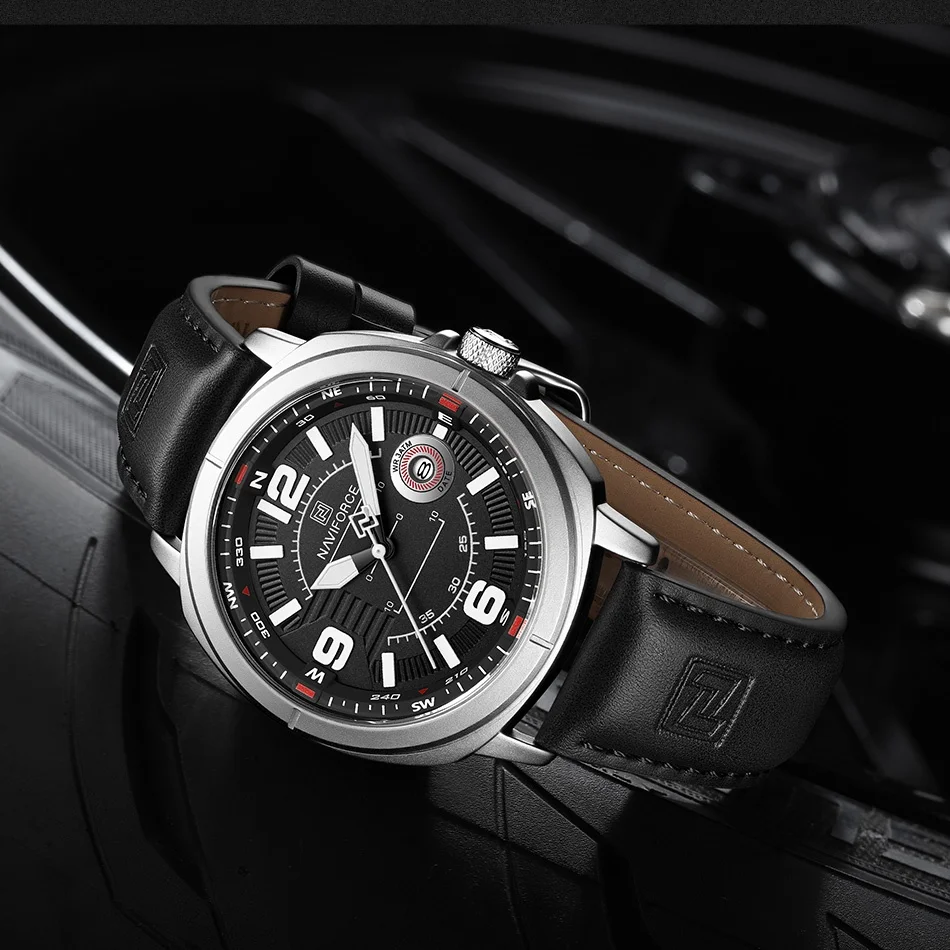 Field Watch Military - NAVIFORCE Jam Tangan Pria Berkualitas Tinggi