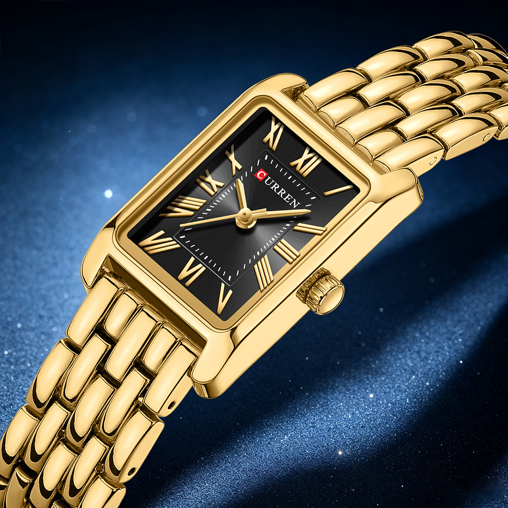 Luxury Watch Square - CURREN Jam Tangan Wanita Mewah Model