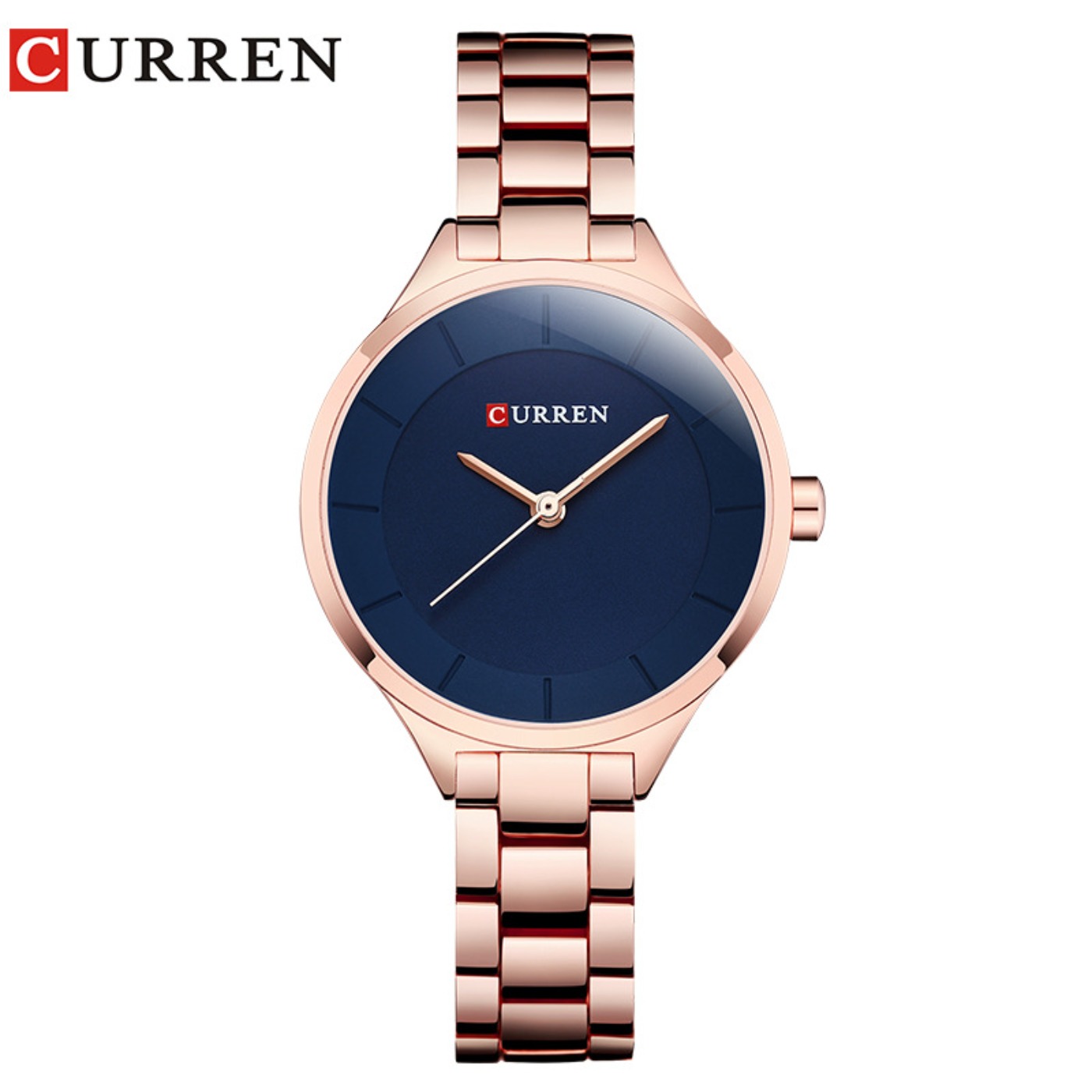 Luxury Watch With Bracelet - CURREN Jam Tangan Gelang Wanita Sederhana