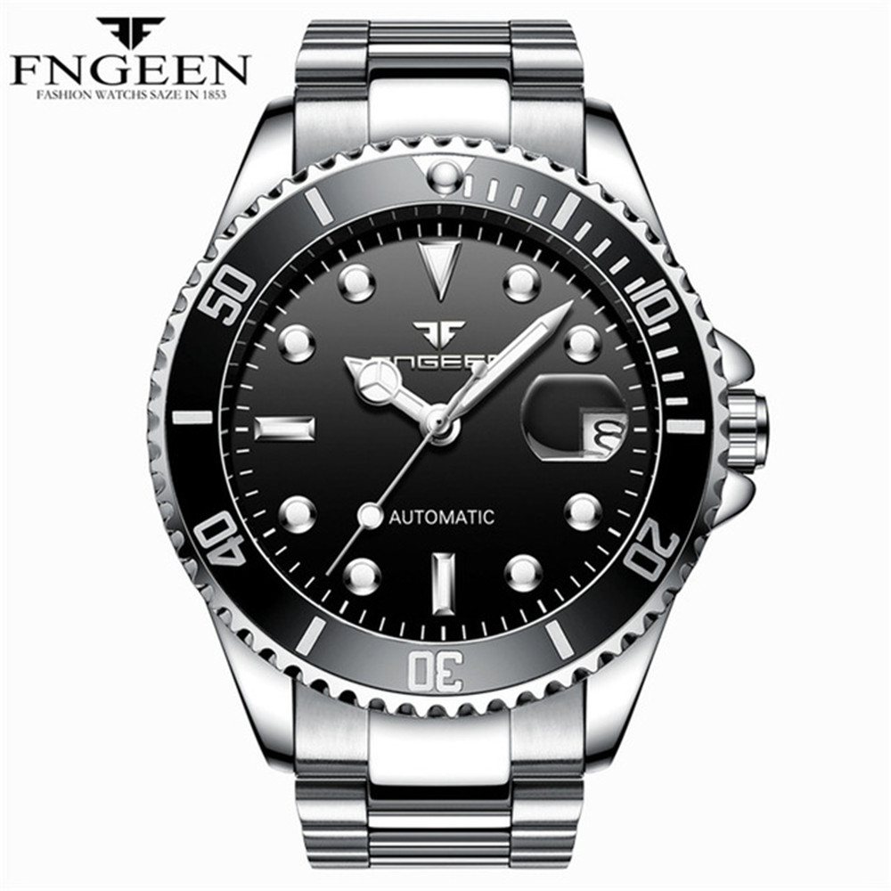 Automatic Pilot Watch - FNGEEN 9001 Jam Tangan Pria Bermerek