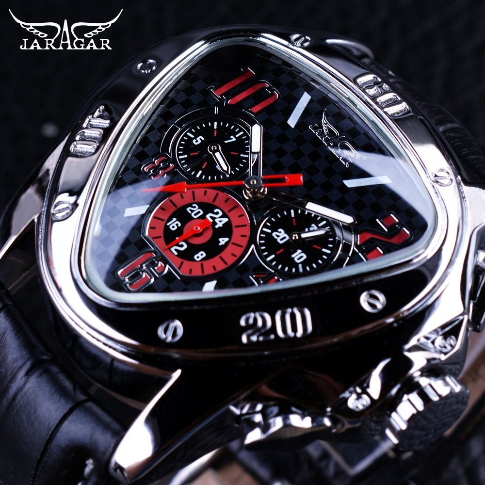 Watch Triangle Luxury - Jaragar Sport Racing Design Geometris Segitiga