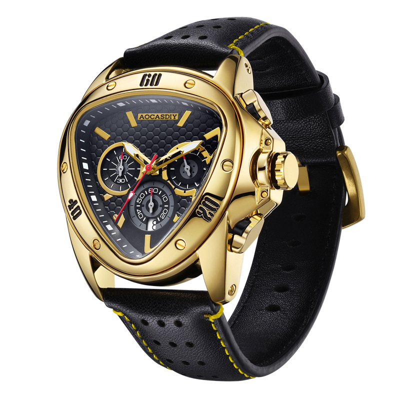 Watch Triangle Luxury - Jam Tangan Segitiga Keren Modis Jam