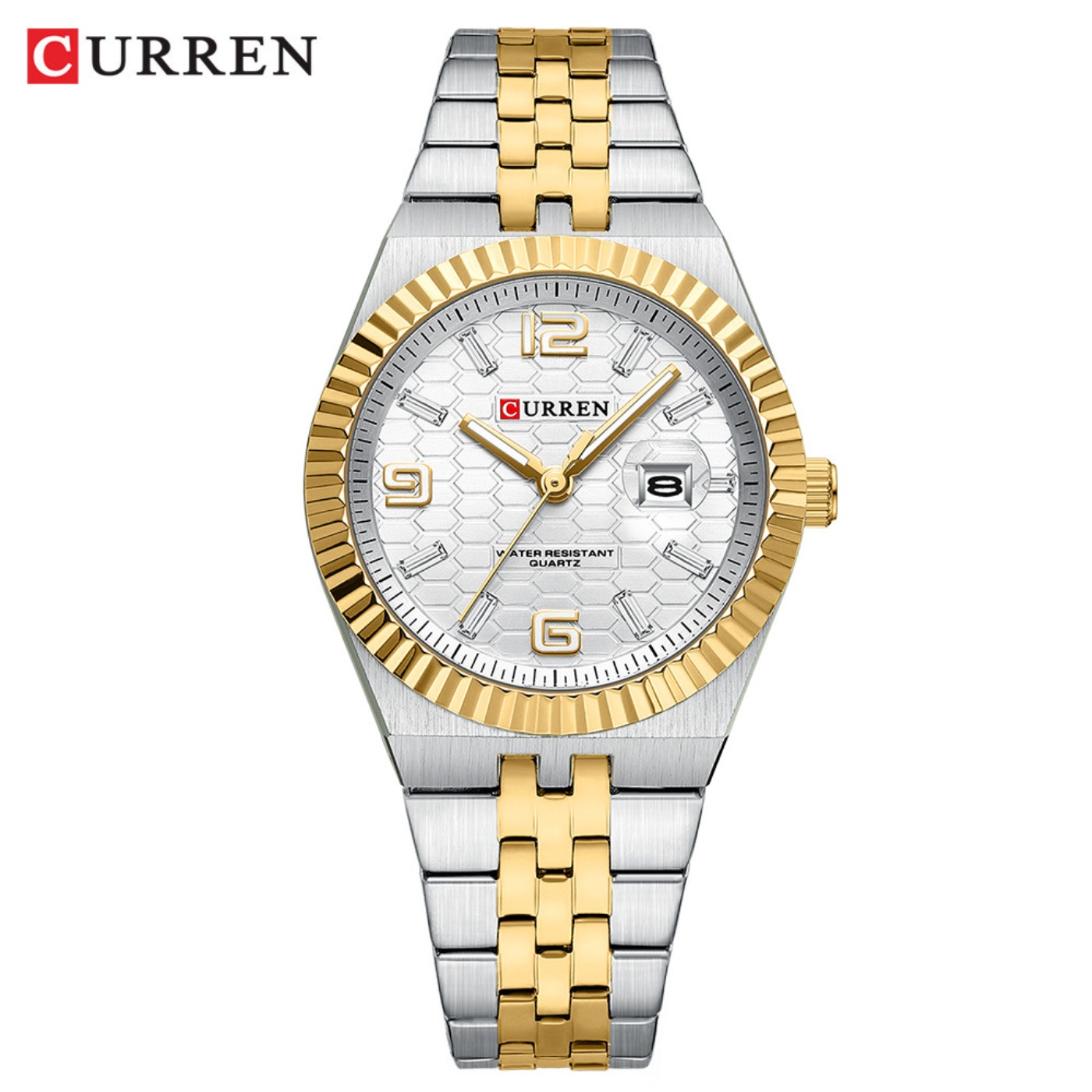 Luxury Watch Quartz - Jam Tangan Wanita CURREN Analog Quartz