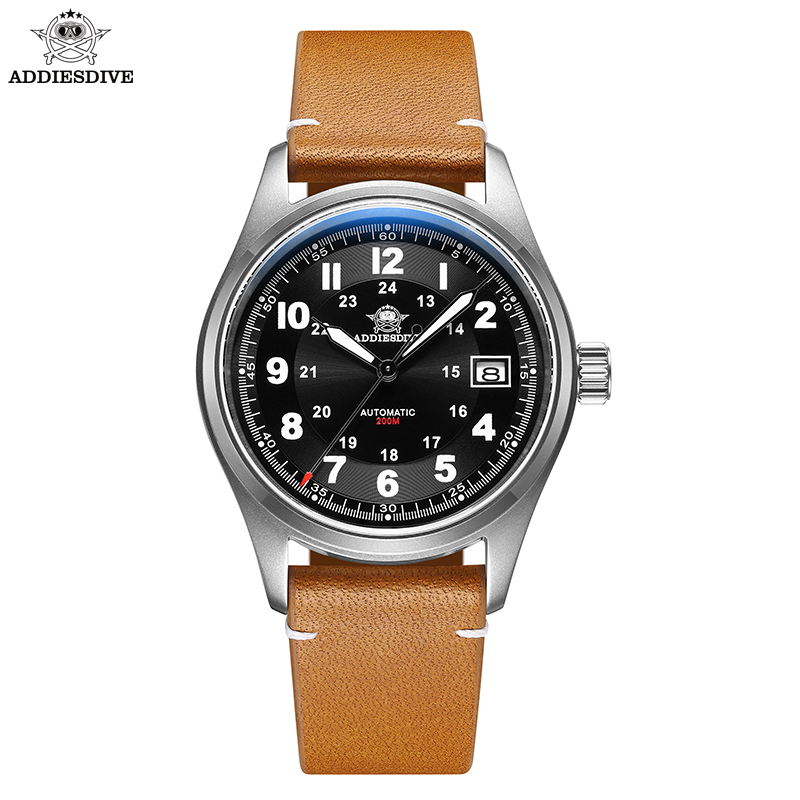 Automatic Pilot Watch - Adpeso Dive jam tangan pria tali