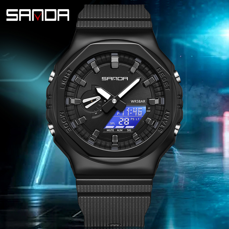 SANDA jam tangan elektronik pr - Luxury Watch G Shock ulasan dan harga