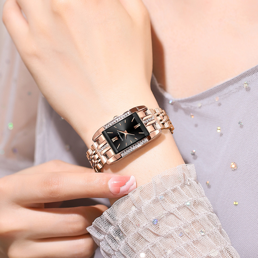 Jam tangan wanita mewah merek  - Luxury Watch Square ulasan dan harga