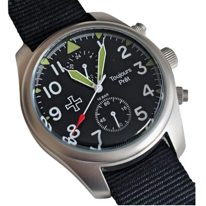 Toujours Pret Dual Time GMT Qu - Field Watch Military ulasan dan harga