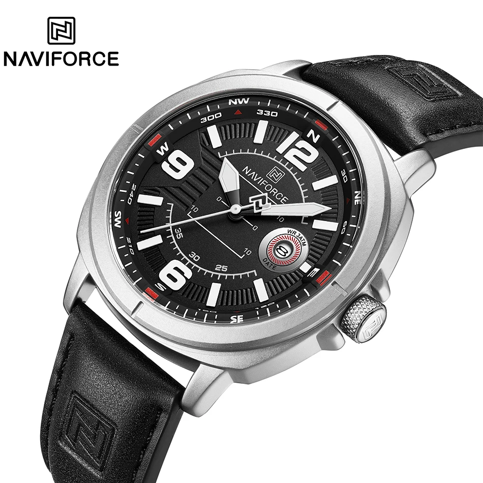 NAVIFORCE Jam Tangan Pria Berk - Field Watch Military ulasan dan harga