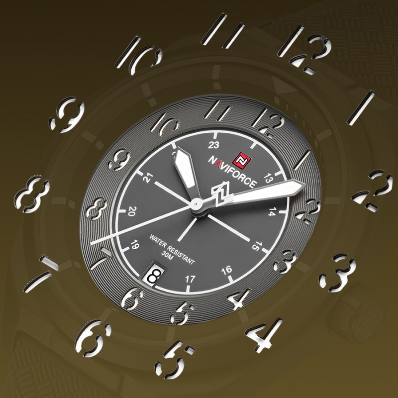 NAVIFORCE Jam Tangan Kalender  - Field Watch Military ulasan dan harga