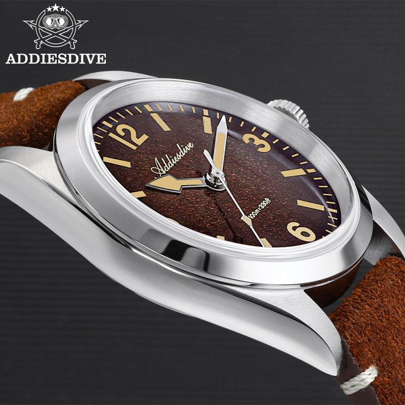 ADDIESDIVE Jam Tangan Kaca Saf - Luxury Watch With Bracelet ulasan dan harga