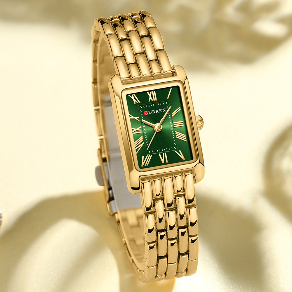 CURREN Jam Tangan Wanita Mewah - Luxury Watch Square ulasan dan harga
