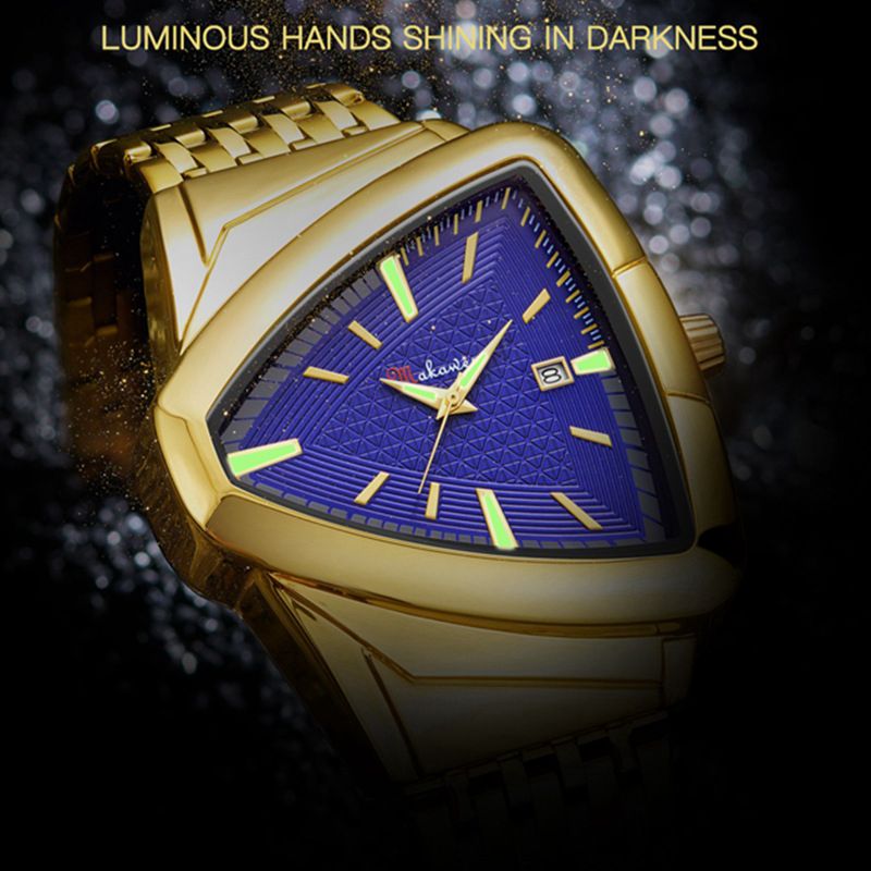 Jam Tangan Pria Segitiga Baru  - Watch Triangle Luxury ulasan dan harga