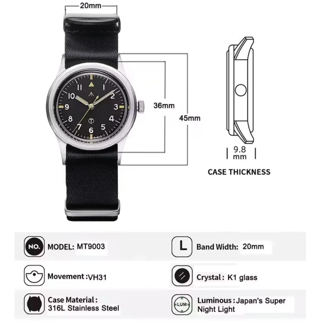 Jam Tangan Taktis Lapangan Pri - Field Watch Military ulasan dan harga
