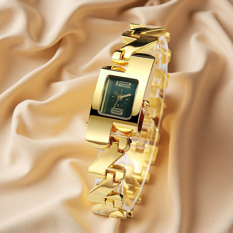 Jam Tangan Wanita Quartz Perse - Luxury Watch Square ulasan dan harga