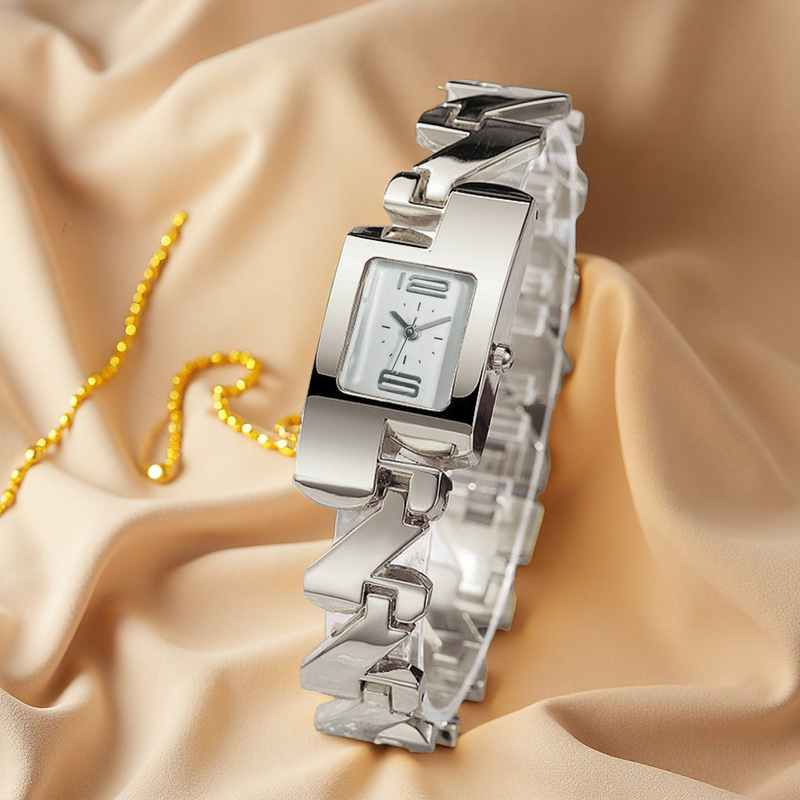 Jam Tangan Wanita Quartz Perse - Luxury Watch Square ulasan dan harga