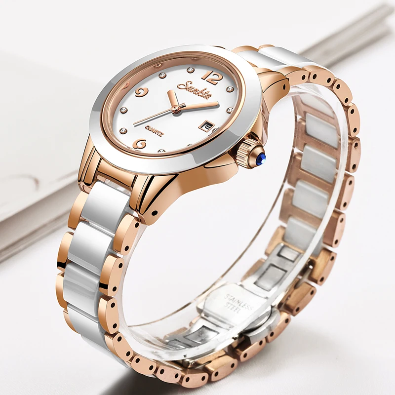 Sunkta Jam Tangan Wanita Kuars - Luxury Watch Quartz ulasan dan harga