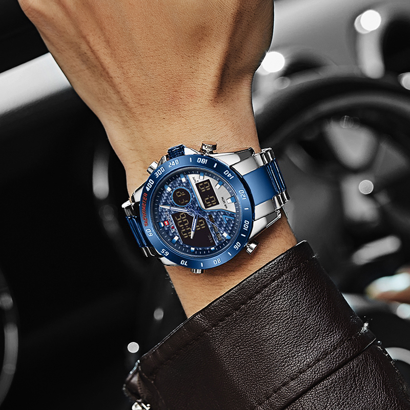 NAVIFORCE Jam Tangan Pria Mere - Field Watch Military ulasan dan harga