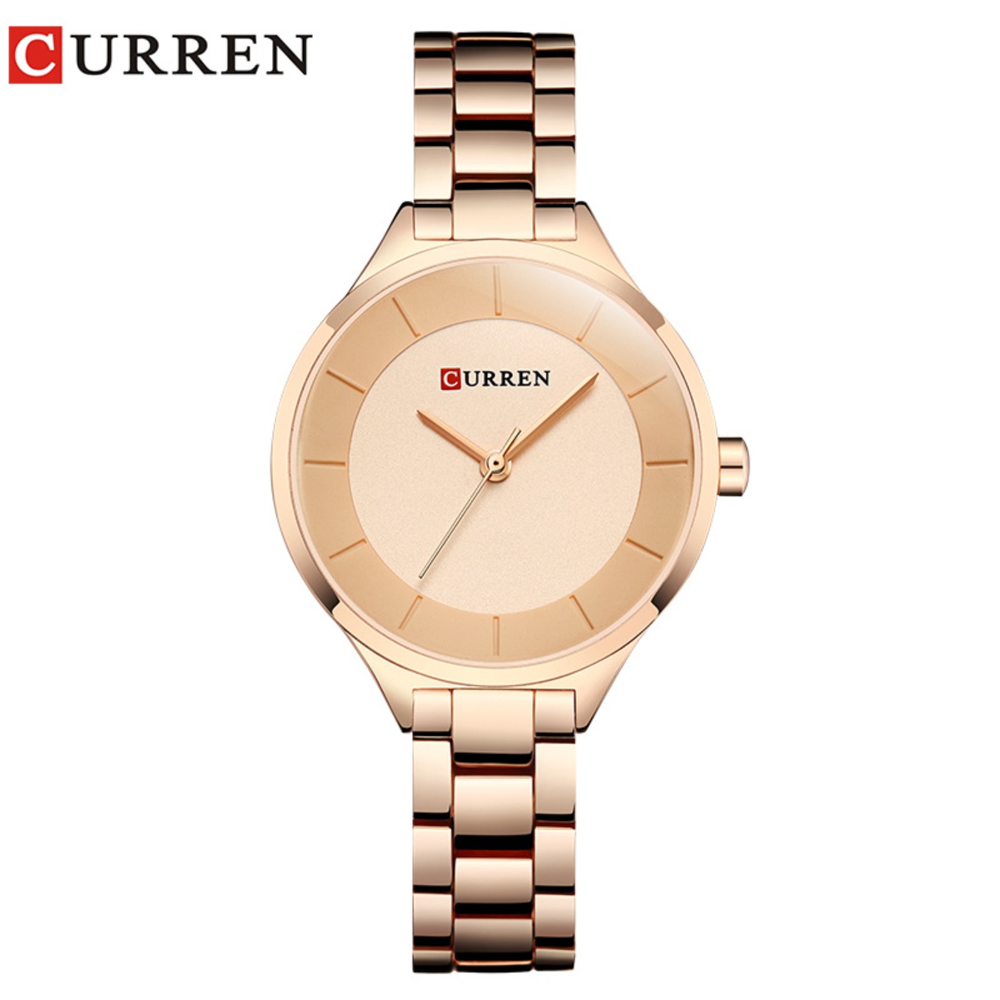 CURREN Jam Tangan Gelang Wanit - Luxury Watch With Bracelet ulasan dan harga