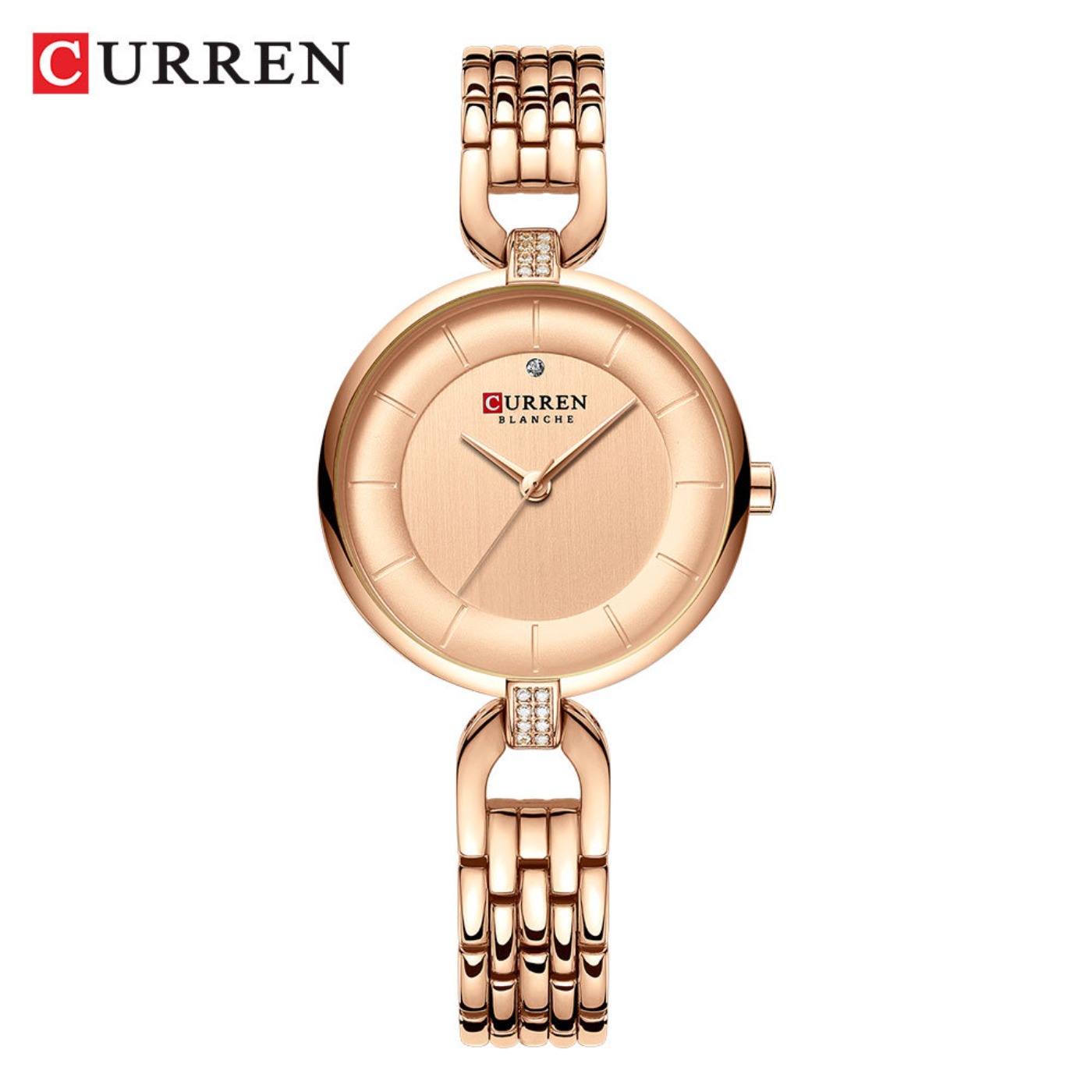 Jam Tangan Wanita CURREN Jam T - Luxury Watch Quartz ulasan dan harga