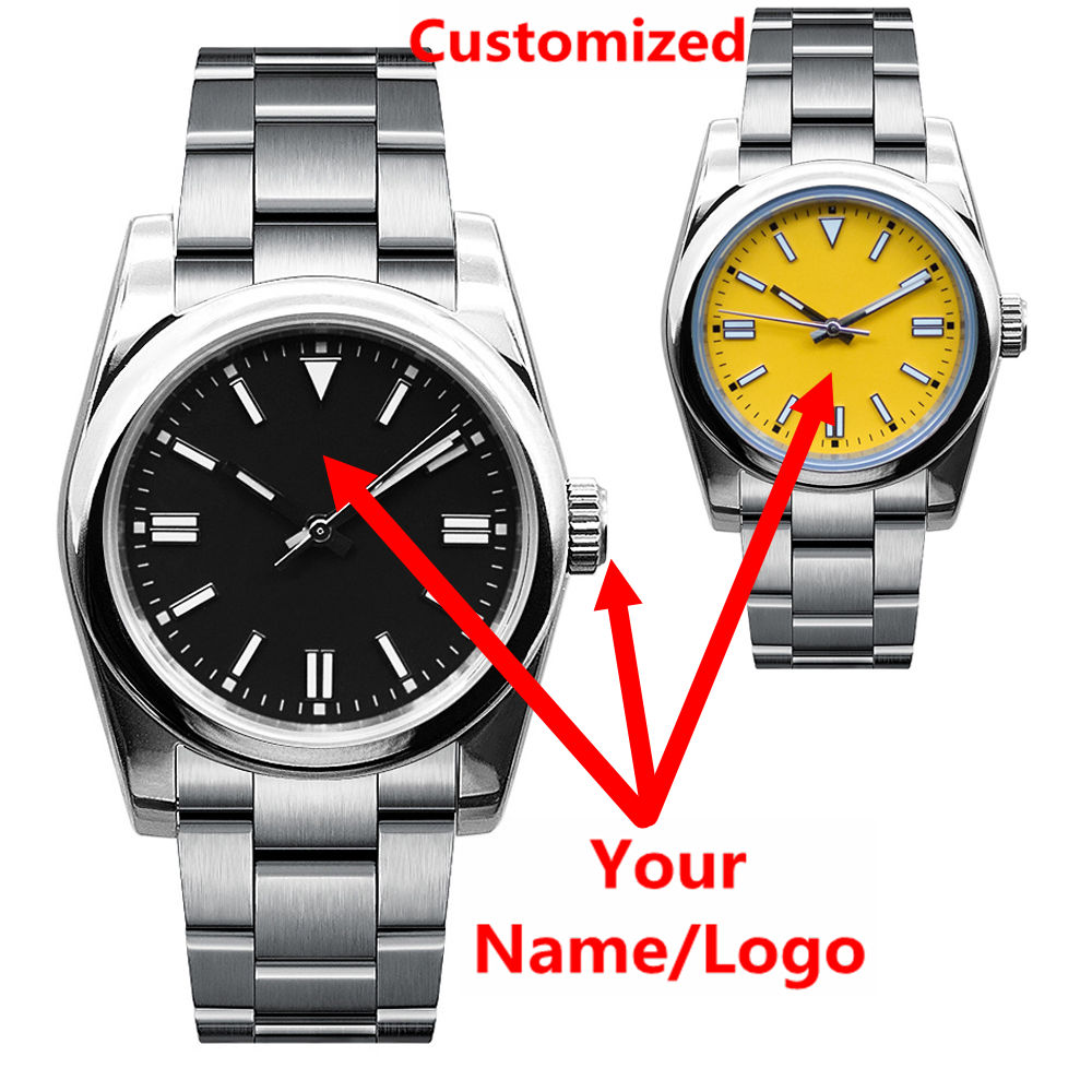 Jam Tangan Pria Logo Kustom Sa - Luxury Watch With Bracelet ulasan dan harga