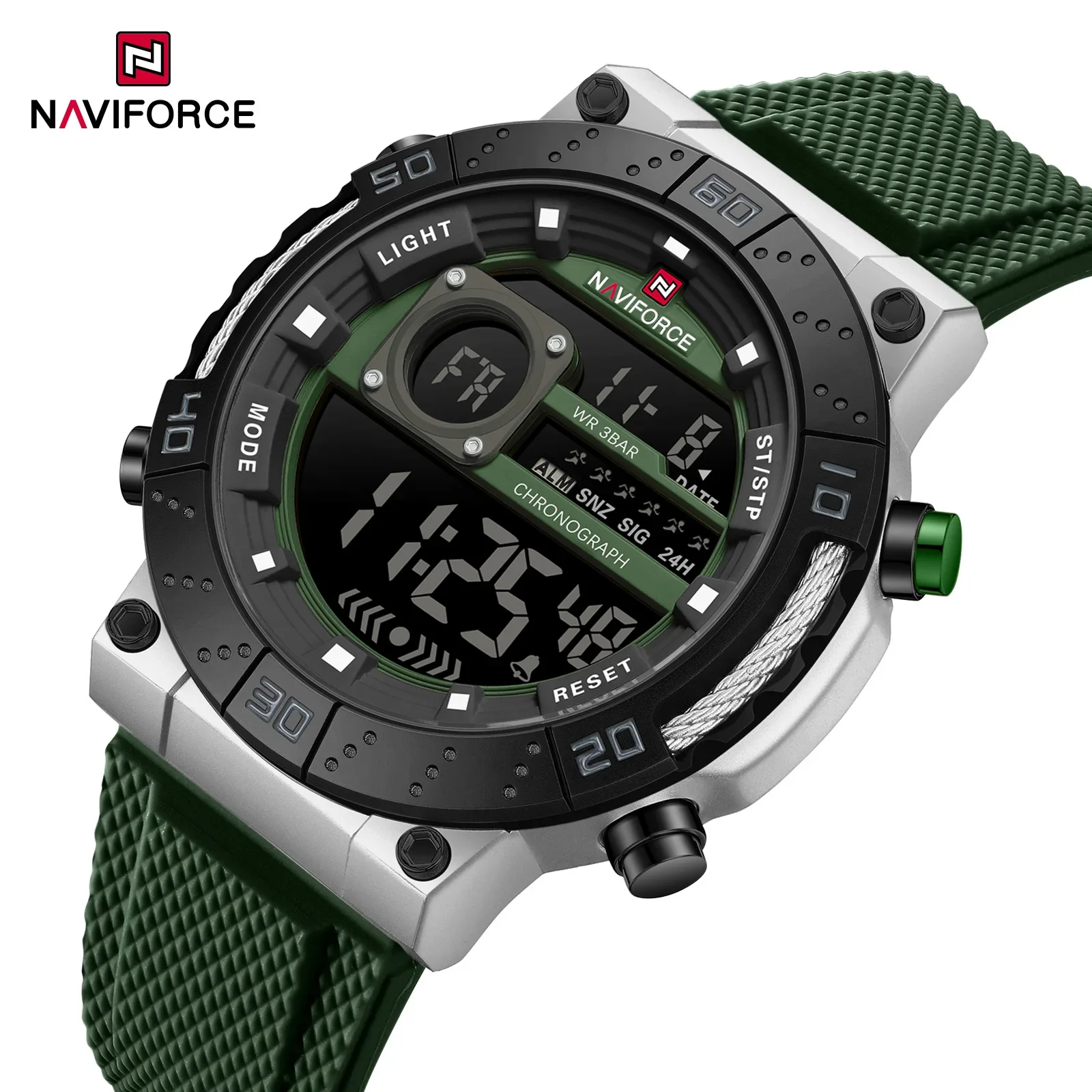NAVIFORCE Jam Tangan Olahraga  - Field Watch Military ulasan dan harga