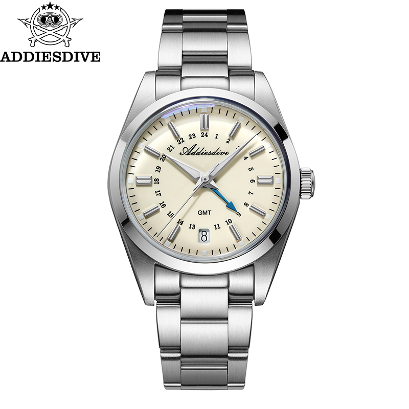 ADDIESDIVE Jam Tangan GMT Mewa - Luxury Watch With Bracelet ulasan dan harga