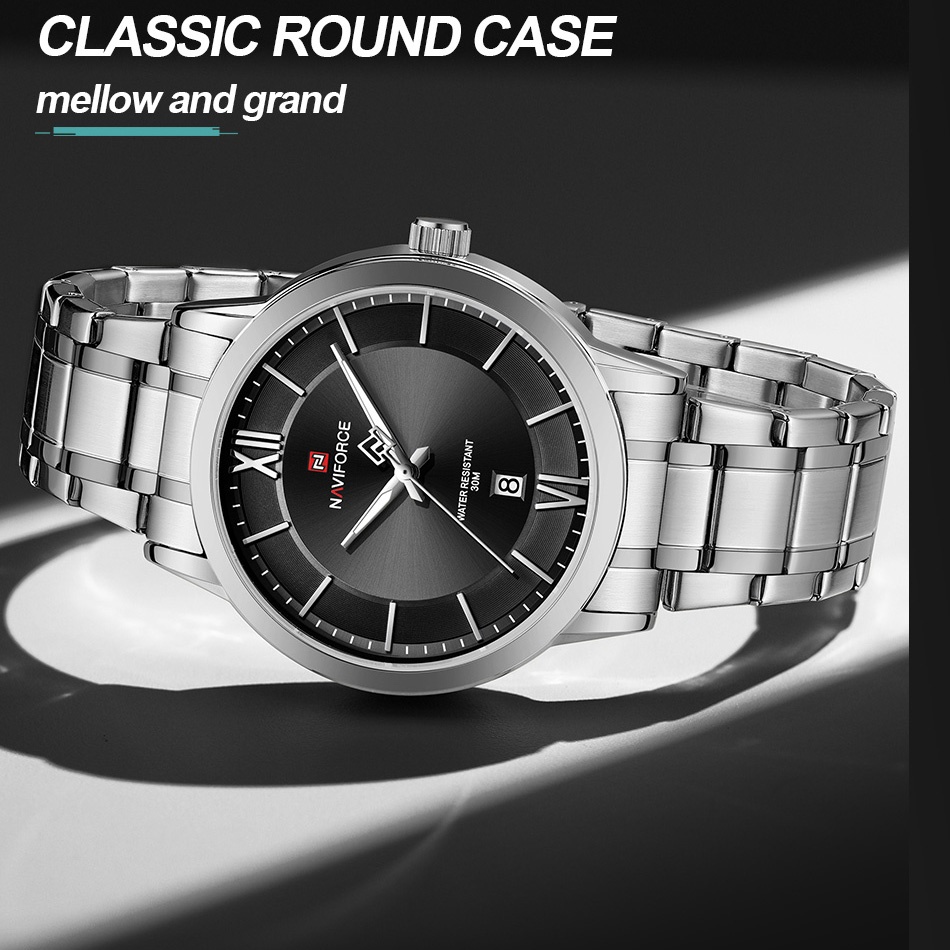 NAVIFORCE Jam Tangan untuk Pri - Field Watch Military ulasan dan harga