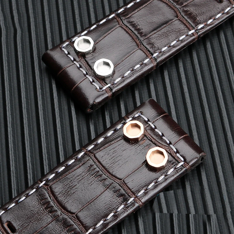 Tali jam kulit asli 22mm 24mm  - Field Watch Military ulasan dan harga
